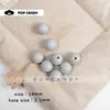 Cuentas DIY de 14 mm para colgantes, cuentas sueltas para collares, pulseras y accesorios hechos a mano con cuentas, colgantes para bolsos y decoraciones