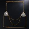 Nuevos accesorios europeos y americanos, novedosos, de nicho, con cadena corporal de diamantes, sexy, para bikini, cadena para el pecho, cadena corporal femenina 06