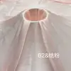 Tecido de Organza Macio Sedoso Franzido Estilo Ilha Atacado Tecido Decorativo para Vestido Lolita de Designer de Alto Padrão