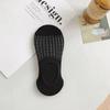 Meias Invisíveis Femininas de Cor Sólida, Estilo Malha Fina para Primavera e Verão, Meias Respiráveis de Corte Baixo com Silicone Sem Mostra, Calcanhar Antiderrapante