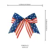 Decoraciones de Lazos Navideños Personalizados, Colgantes Decorativos para el Día de la Independencia y San Valentín, Adornos Navideños con Lazos