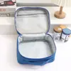 Bolsa Portátil Popular para Armazenamento Médico, Kit de Primeiros Socorros para Casa e Viagem, Bolsa Organizadora de Medicamentos de Emergência com Compartimentos Múltiplos em Tecido Oxford