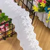 Pronta Entrega da Flor Mais Vendida 6cm Renda Bordada em Algodão, Alta Qualidade, Roupas Infantis e Acessórios de Vestuário