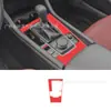 Adequado para Mazda 3 Angkesaila vermelho brilhante painel de câmbio do controle central acessórios de decoração para modificação interior do carro