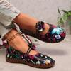 Zapatos para Mujer de Tallas Grandes Transfronterizos, Zapatos de Madre de Suela Suave, Nuevos Modelos para Mujer 24, Transpirables Transfronterizos, Suelas Cosidas a Mano, Zapatos Casuales