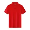 Camiseta de Verano de Manga Corta Camiseta Estampada Camisa Polo con Solapa Camisa Publicitaria Ropa de Trabajo Estampado Estampado Bordado Personalizado