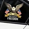 Pegatinas Populares Transfronterizas para Coche, Pegatinas Conmemorativas del 250 Aniversario Americano, Calcomanías para Ventana de Coche de Amazon, Pegatinas de Bandera de Águila
