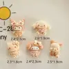 Acessórios Cor de Chá com Leite Outono e Inverno DIY Resina Pequenos Acessórios Atacado Gatinho Cachorrinho Crianças Grampo de Cabelo Material