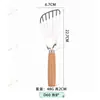 Gadgets de Cocina, Mango de Madera, Utensilios Pequeños de Cocina, Batidor de Huevos de Acero Inoxidable, Artículos Varios, Set de Repostería, Cuchillo para Queso de Pizza