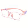 Nuevo armazón de silicona para gafas anti-luz azul para niños, para bebé, para computadora, teléfono móvil, gafas de moda, venta al por mayor de fábrica