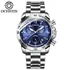 Reloj Multifuncional de Acero Ochstin Reloj de Negocios Luminoso de Moda para Hombre Reloj de Cuarzo Fabricante de Marca Reloj al Por Mayor