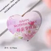 Decoração de Bolo Bonita para o Dia das Mães de 2025 Coroa Diamante Ornamento para Mãe Mãe Fada Cartão de Amor Plug-in