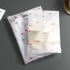 Bolsas con Cierre para Ropa Espesa Bolsas Transparentes Translúcidas Escarchadas de PEVA con Cierre Automático para Ropa y Calcetines Bolsas de Empaque con Cierre de Dibujos Animados Venta al por Mayor