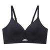 Cómoda Ropa Interior Sin Costuras de Látex Hueco Fijo de Gelatina para Mujer de Busto Pequeño con Soporte Push-up Transpirable Anti-caída