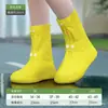 Cubrezapatos de Lluvia Día Lluvioso Impermeable a Prueba de Lluvia Antideslizante Engrosado Resistente al Desgaste Cubrezapatos Exterior para Hombres y Mujeres Ropa de Abrigo Botas de Agua Altas Botas de Lluvia