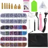 Suministro Especial Transfronterizo Kit Aplicador de Pedrería Hotfix Portátil Reparador de Pedrería Herramienta de Aplicación de Pedrería para Ropa Kit Fabricante Venta al por Mayor