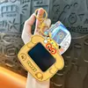 Chaveiro Criativo Novo Desenho Graffiti Gato e Cachorro Pingente de Bolsa Fofa Chaveiro de Carro Presente Venda por Atacado