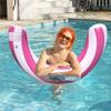 Flotador de Natación Semicircular PVC Inflable Palo de Natación Palo de Flotación para Aprender a Nadar Anillo con Forma de Aro Transfronterizo en Stock Venta al por Mayor