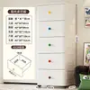 Armario de almacenamiento infantil extragrande y grueso 70-80 cm guardarropa de bebé organizador de ropa simple para el hogar armario de almacenamiento