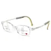 Gafas con Montura de Material Ultra Ligero Tr90 Agradable para la Piel con Puntas de Varilla de Silicona Suave, Adecuadas para Niños y Adolescentes con Gafas de Prevención de Miopía