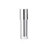 Fabricante frasco spray petg de ponta superfino 100ml prata galvanizado conjunto de creme de camada dupla material de embalagem para frasco cosmético 50g