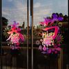 Decoración de Año Nuevo Pegatinas de Vidrio Año 2027 Año de la Oveja Linterna Pegatinas para Ventana Decoraciones de Ventana de Año Nuevo Festival de Primavera Hotel Ventana Pegatinas Electrostáticas Puerta
