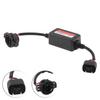 Decodificador de farol LED para carro para áudio de rádio Filtro LED H1H7H4 Decodificador de falha LED