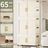 Em Estoque Guarda-Roupa Doméstico Sem Instalação Armário de Armazenamento de Brinquedos para Lanches de Bebê Armário de Armazenamento para Sala de Estar Guarda-Roupa Simples Infantil