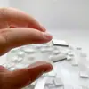 Cartões Dupla Face de Espuma Selecionados Cuidadosamente em Estoque Tiras de PVC de 1,5cm Peças Elásticas Transparentes de Pet Cartões de Plástico Impressos Balançantes