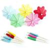 Venta al por mayor En stock Picks de decoración para hornear pasteles de moda transfronterizos Picks de coco Picks de sombrilla Decoraciones para cócteles