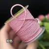 Fio de Algodão 885 2,5mm Fio Manbo Corda Trançada Wenwan Cordão para Pingente Bodhi Xingyue Resistente ao Desgaste Fio Vermelho para Corda de Mão