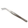 Pinzas de Acero Inoxidable 304 Pinzas de Punta Redonda Anguladas Pinzas para Tejidos Pinza para Bolas de Algodón Pinzas para Vendajes Pinzas de Anatomía de Laboratorio Pinzas sin Dientes