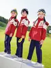 Uniforme Escolar para Estudiantes de Primaria Ropa de Primavera, Otoño e Invierno Conjunto de Tres Piezas Ropa Gruesa de Invierno para Clase Infantil Traje Ropa para Jardín de Infancia