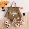 Promoção Especial de Liquidação de Roupas Infantis de Halloween Estoque Disponível para Festas de Bebês Liquidação de Estoque Macacões para Sair de Bebê Fornecedor Fabricante