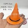 Sombrero de bruja de Halloween, festival de fantasmas, artesanía, decoración, pequeño juguete, accesorios de plástico, sombrero de bruja femenina, mini, transfronterizo asiático