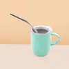 Transfronterizo nuevo mini vaso de cáscara de huevo de 3 oz asa conveniente vaso para licores lindo moda con pajita vaso de vino pequeño venta al por mayor