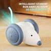 Juguete Inteligente para Gatos Ratón Coche Corredor Electrónico Interactivo Juguete para Mascotas Teaser Automático con Evitación Inteligente de Obstáculos Productos para Mascotas