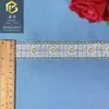 Accesorios de Ropa de Encaje Dorado de Doble Cara Bordados para Ropa Infantil Hilo Dorado Soluble en Agua 3cm Lolita