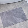Alfombra absorbente de tela tecnológica, alfombra de baño, alfombra de inodoro, alfombra de baño, alfombra de baño antideslizante para el hogar, fábrica al por mayor