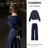 Sudadera de Otoño Conjunto Deportivo para Mujer Otoño Casual Estilo Coreano Sensación de Alta Gama Conjunto Completo OOTD Atuendo de Estilo Relajado Otoño