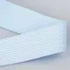 Fita de poliéster para borda 4cm azul claro lisa acessórios para colchão têxtil para o lar tira para borda atacado