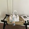 Bolsa Pequena Elegante e Estilosa da Shuai Mi para Mulheres, Nova Bolsa Transversal de Nicho Verão 2026, Bolsa de Mão Estilo Coreano com Design de Balde Plissado