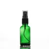 Frasco de Vidro Verde para Óleo Essencial com Conta-gotas de Ponta de Borracha, Frasco Dispensador de Sérum de 10ml, Frasco de Amostra de 30ml com Tipo Conta-gotas