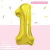 Producto Nuevo 16 pulgadas Versión Americana Globos Digitales Decoración de Escena para Fiesta de Cumpleaños Fabricante de Globos de Papel de Aluminio Venta al por Mayor
