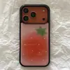 Sudeste Asiático Mais Vendido Ins Estilo Coreano Morango Tomate Capa de Celular iPhone 17 Apple 16 Capa Protetora de Epóxi