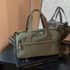Bolsa de Gimnasio Ligera Nueva de Otoño Transfronteriza, Bolsa Casual Simple para Viaje, Bolso de Mano para Equipaje Cruzado