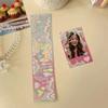 Sticker Ola de Agua Ondulada Degradada Corea del Sur Láser Brillante Goo Card Álbum de Cuenta a Mano Material Decorativo DIY
