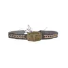 Sombrero de Vaquero Transfronterizo con Sombrero Decorativo de Estilo Étnico y Sombrero de Paja Correa de Sombrero de Venta Caliente 331-351