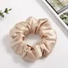 Goma para el Cabello de Seda Transfronteriza 100% Seda de Morera 3.5cm Cuerda de Seda para el Cabello Goma para el Cabello Intestino Delgado Cuerda de Cabello Plisada para Niñas