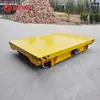 Vehículo de Transporte de Equipo Pesado a Batería con Acoplamiento Automático y Transferencia de Piezas sobre Rieles en el Suelo en el Taller